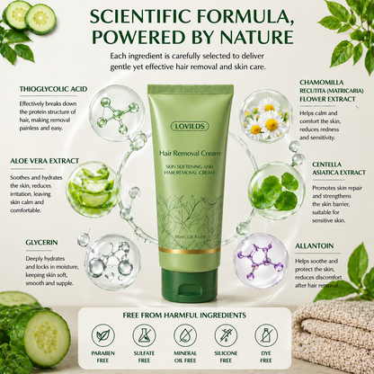 LOVILDS™ Hair Removal Cream for All Women & Men