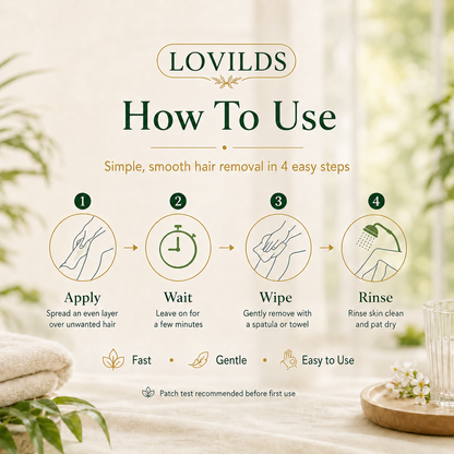 LAST DAY - BUY 1 GET 1 FREE Natural Gentle Hair Removal Cream | For Women & Men, Sensitive Skin