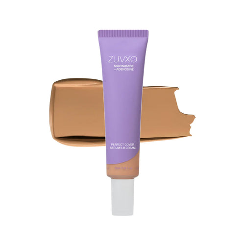 Perfect Cover Serum BB Cream-Bifida Ferment Lysate Serum-Infused BB Cream for Anti-Aging Skin Rejuvenation, Skin Tint, Tinted Moisturizer