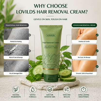 LOVILDS™ Hair Removal Cream for All Women & Men