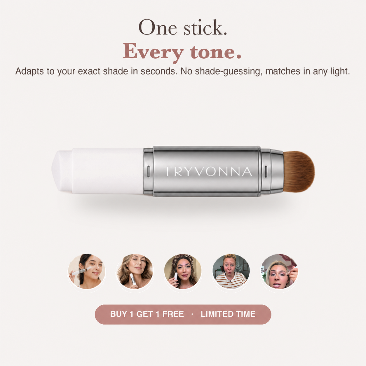 TRYVONNA™  | Cover Cream Volufiline