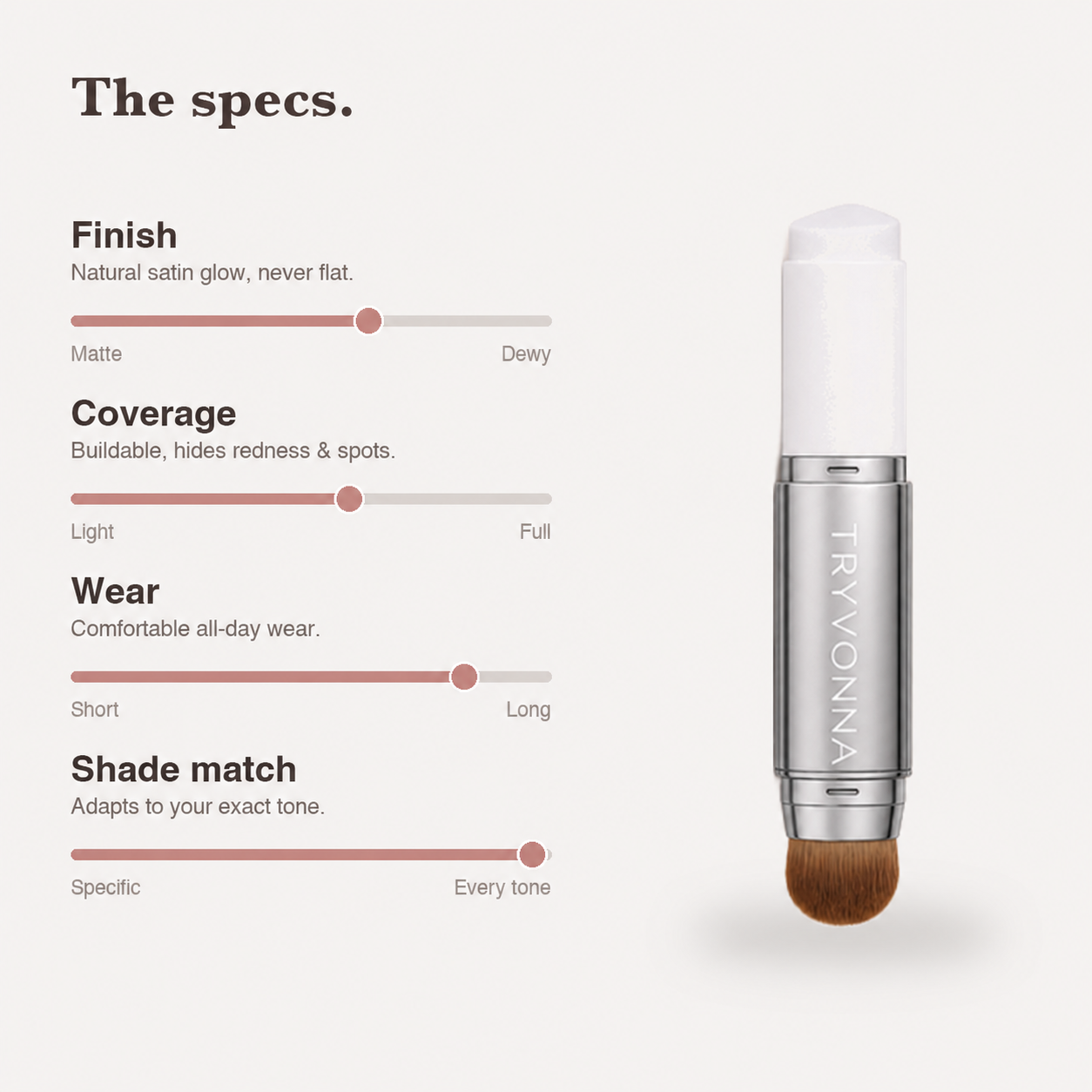 TRYVONNA™  | Cover Cream Volufiline